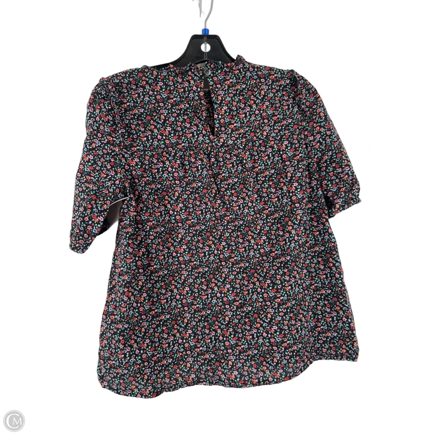 Top Short Sleeve By Madewell In Black, Size: Xs