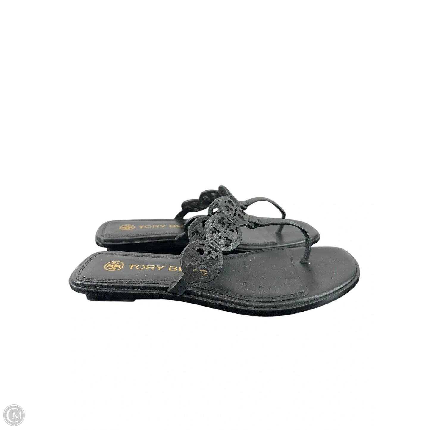 Sandals Designer By Tory Burch In Black, Size: 7.5