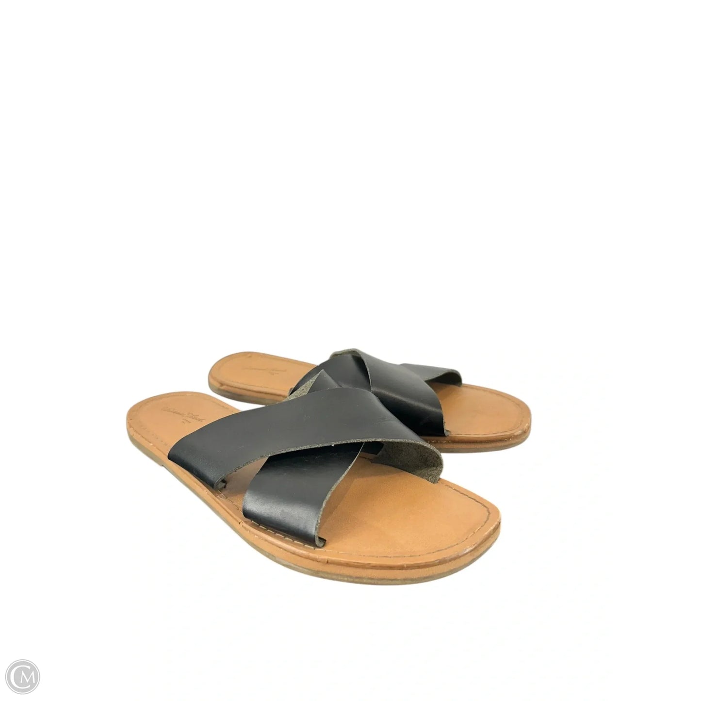 Sandals Flats By Universal Thread In Black, Size: 9