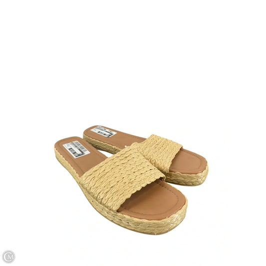 Sandals Flats By Universal Thread In Teal, Size: 10
