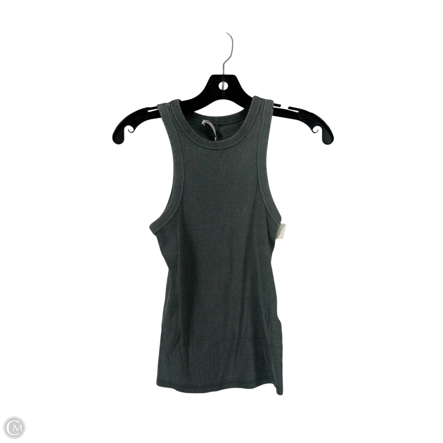 Top Sleeveless By Zara In Grey, Size: S