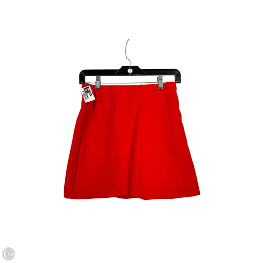 Skirt Mini & Short By Clothes Mentor In Red, Size: Xs