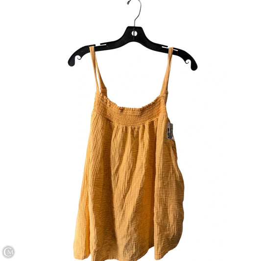 Top Sleeveless By Joyspun In Orange, Size: 3x