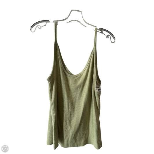 Top Sleeveless By Universal Thread In Green, Size: Xl