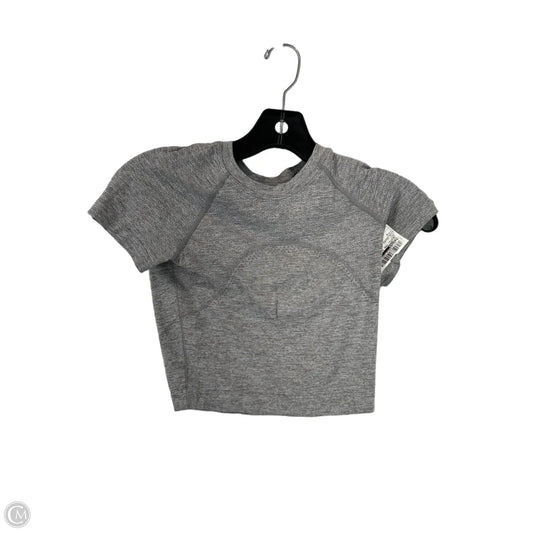 Athletic Tank Top By Lululemon In Grey, Size: 4