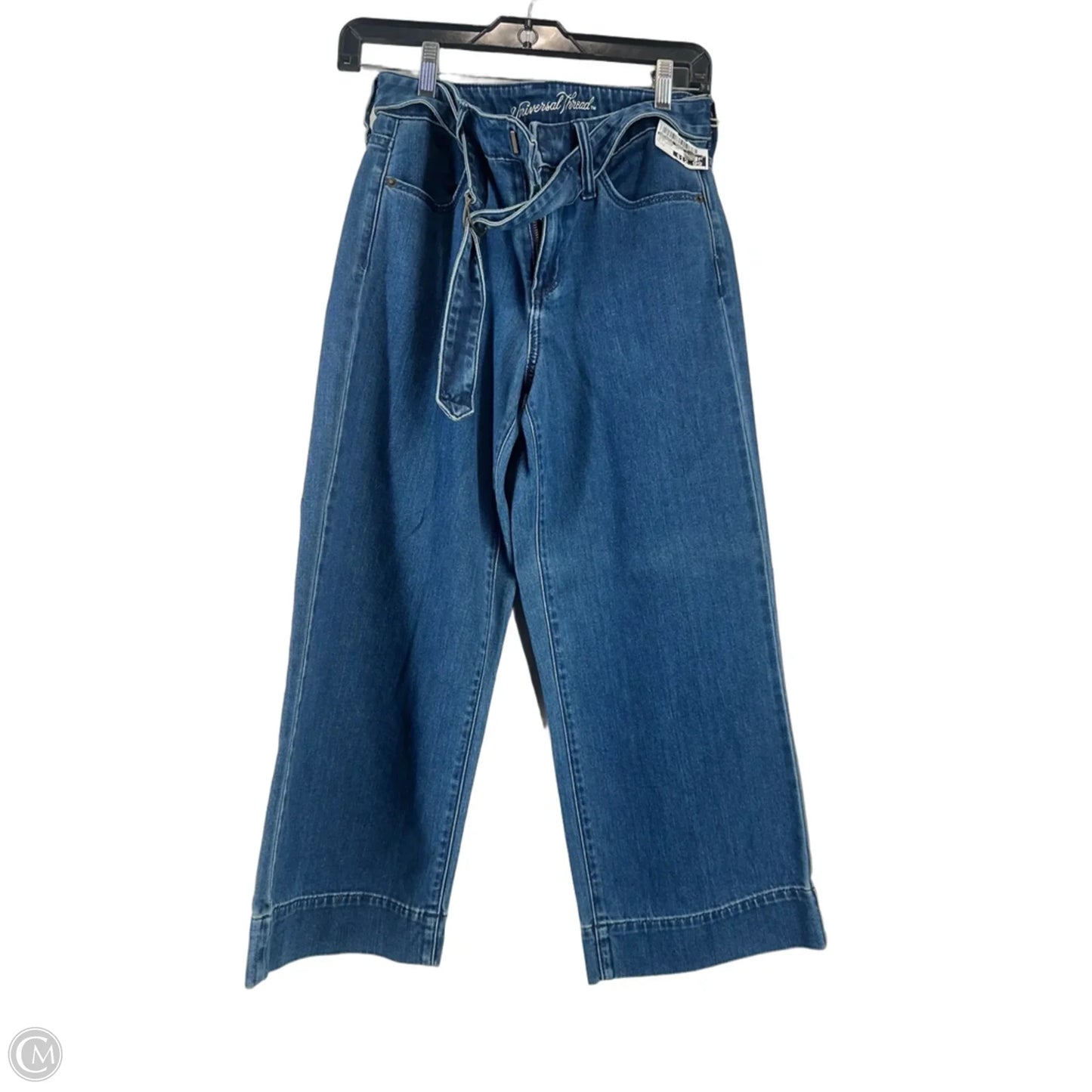 Jeans Wide Leg By Universal Thread In Blue Denim, Size: 0