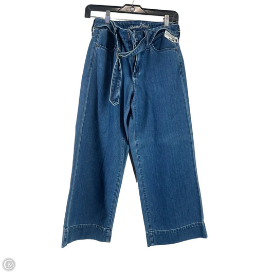 Jeans Wide Leg By Universal Thread In Blue Denim, Size: 0