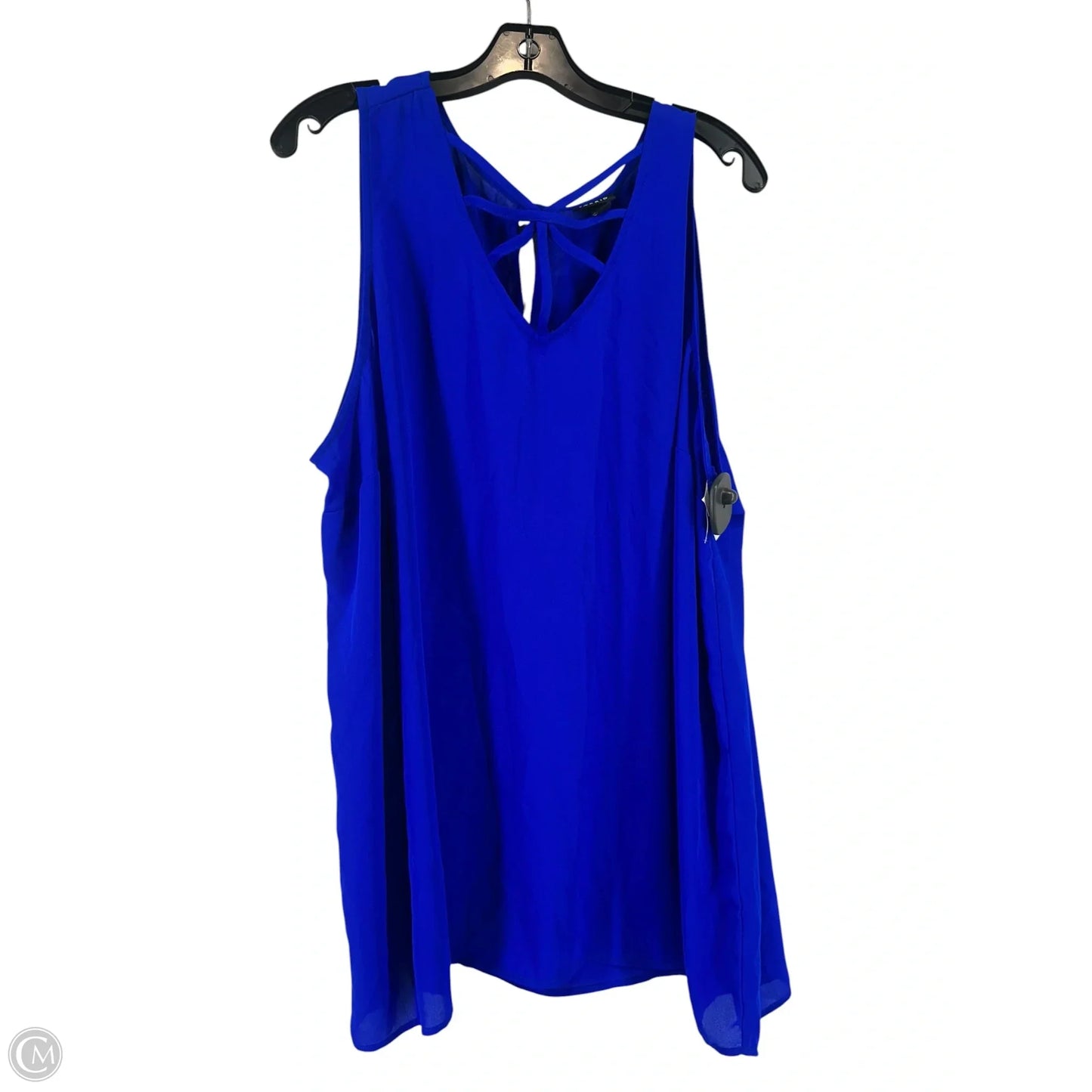 Top Short Sleeve By Torrid In Blue, Size: 3x