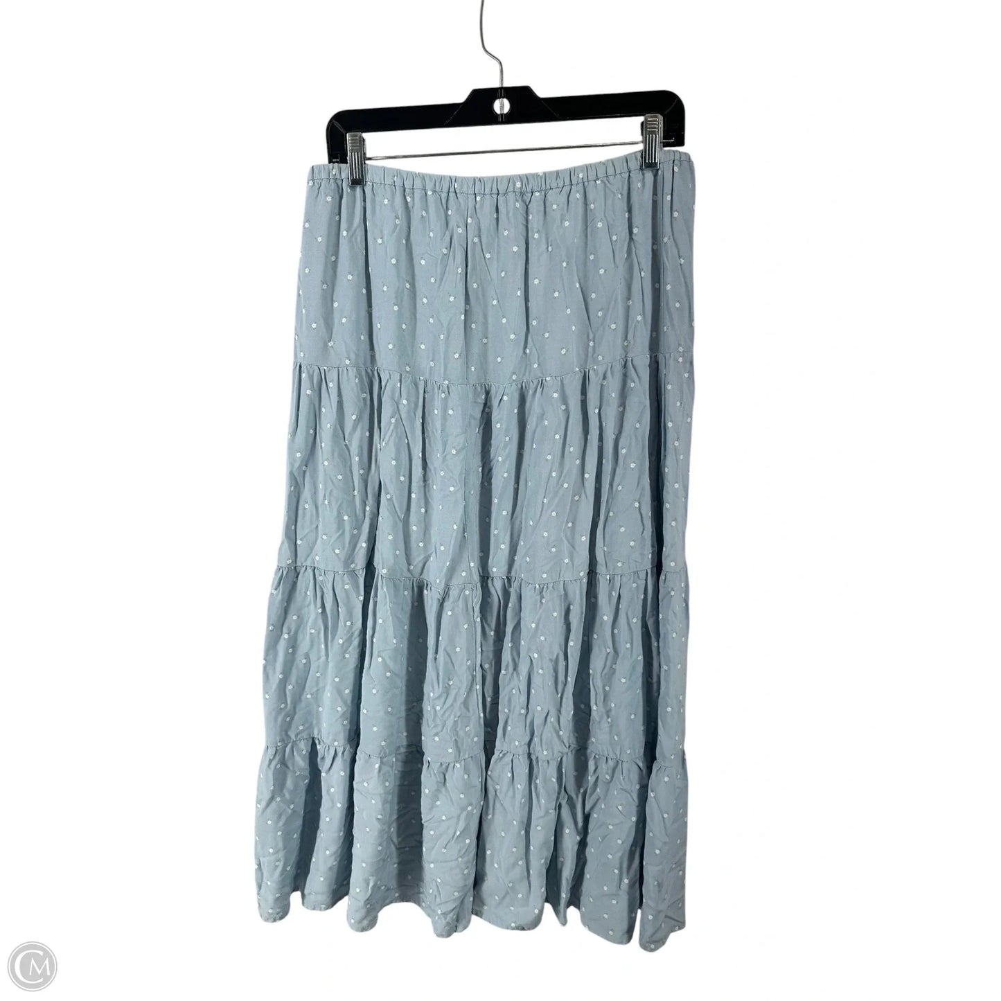 Skirt Maxi By Shein In Blue, Size: L