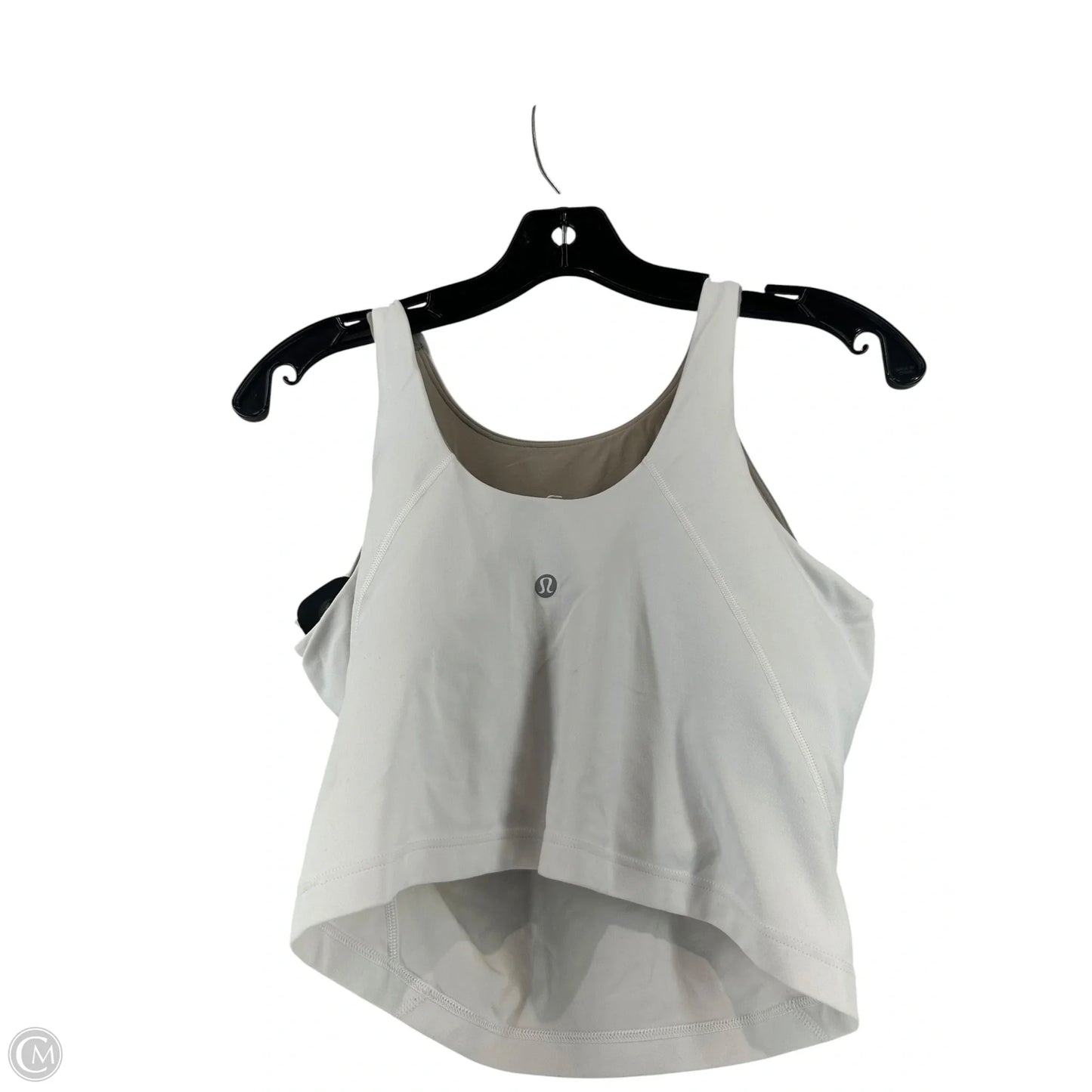 Athletic Tank Top By Lululemon In White, Size: S