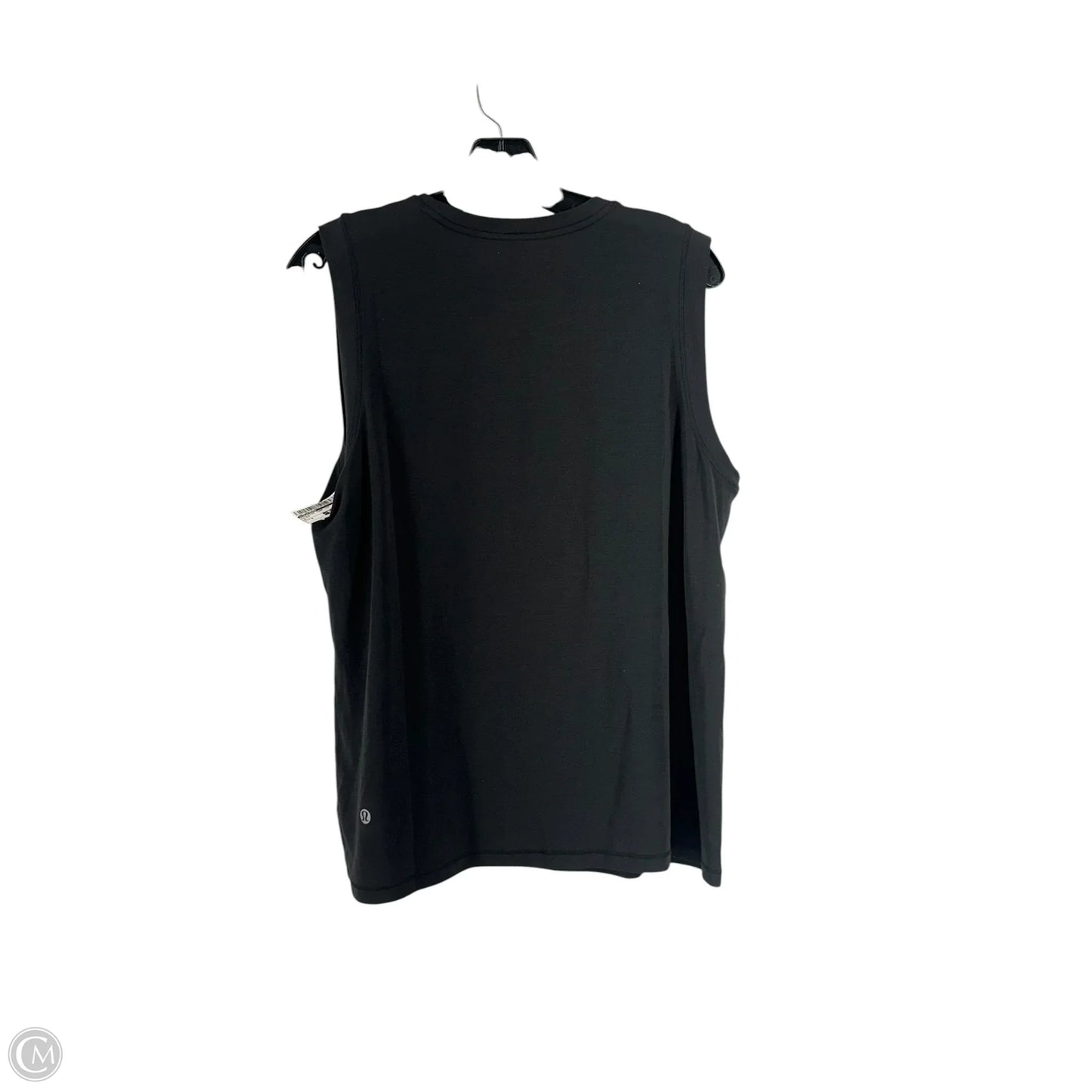 Athletic Tank Top By Lululemon In Black, Size: 8