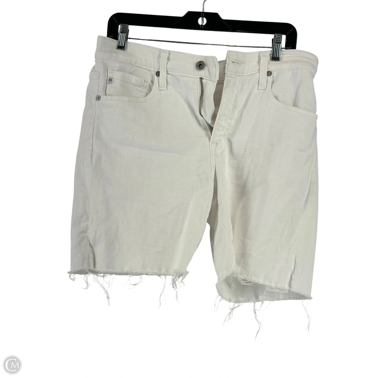 Shorts By Adriano Goldschmied In White Denim, Size: 4