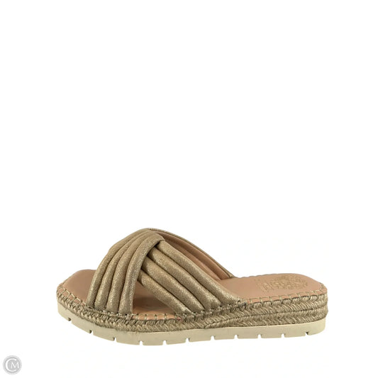 Sandals Flats By Vince Camuto In Tan, Size: 8.5