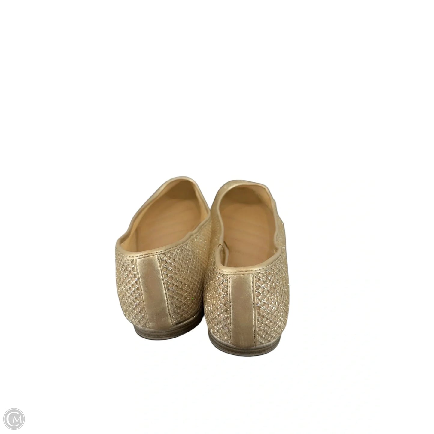 Shoes Flats By Kelly And Katie In Gold, Size: 10