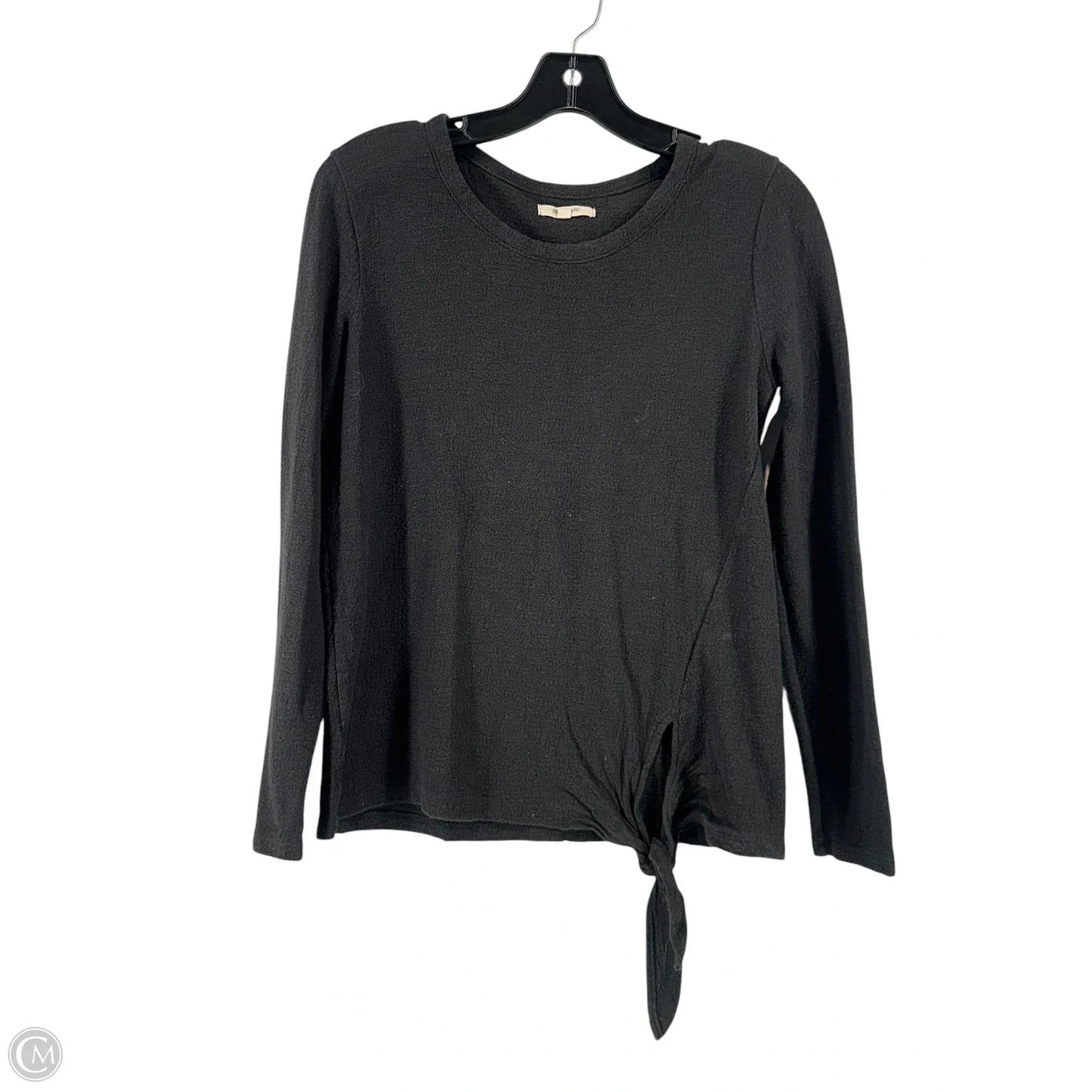 Top Long Sleeve By Madewell In Black, Size: S