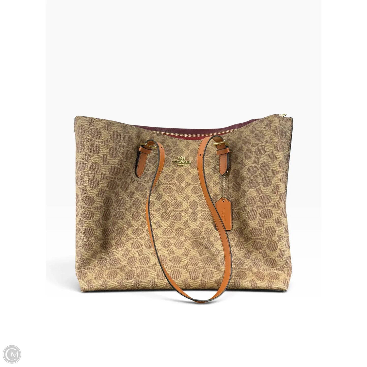Handbag Designer By Coach, Size: Large