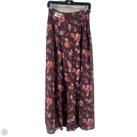Skirt Maxi By Forever 21 In Purple, Size: L