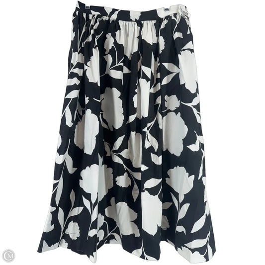 Skirt Maxi By Clothes Mentor In Black & White, Size: M