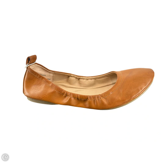 Shoes Flats By Universal Thread In Brown, Size: 6.5