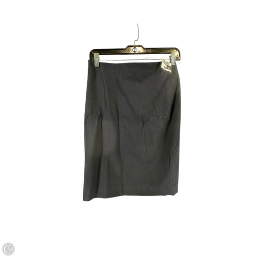 Skirt Midi By Ann Taylor In Navy, Size: 0p