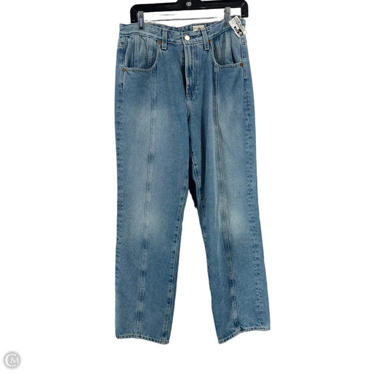 Jeans Wide Leg By Adriano Goldschmied In Blue Denim, Size: 30