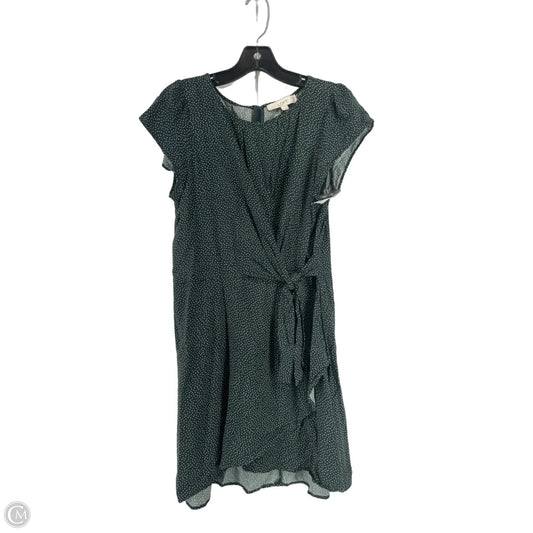 Dress Casual Short By Loft In Green, Size: 10