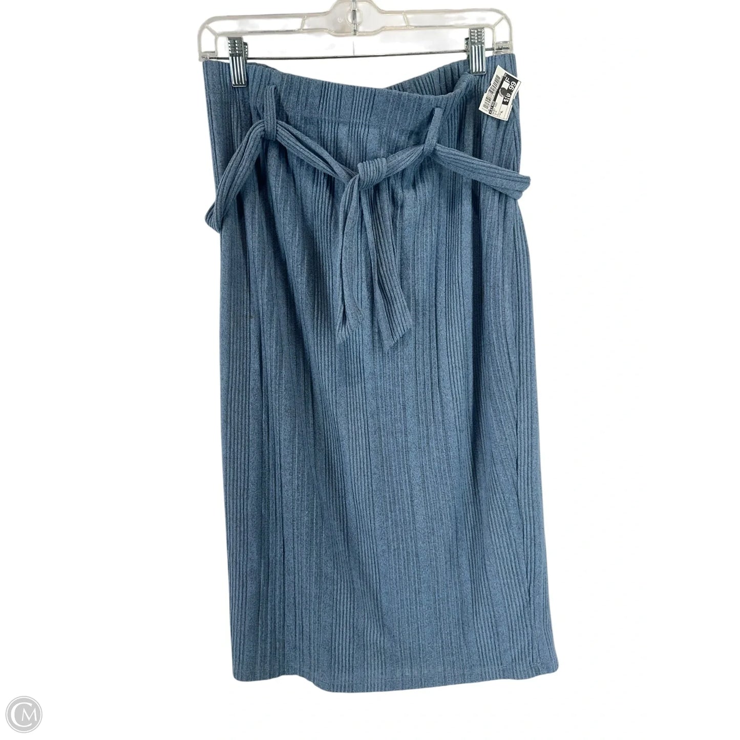 Skirt Midi By Lily Rose In Blue, Size: Xl