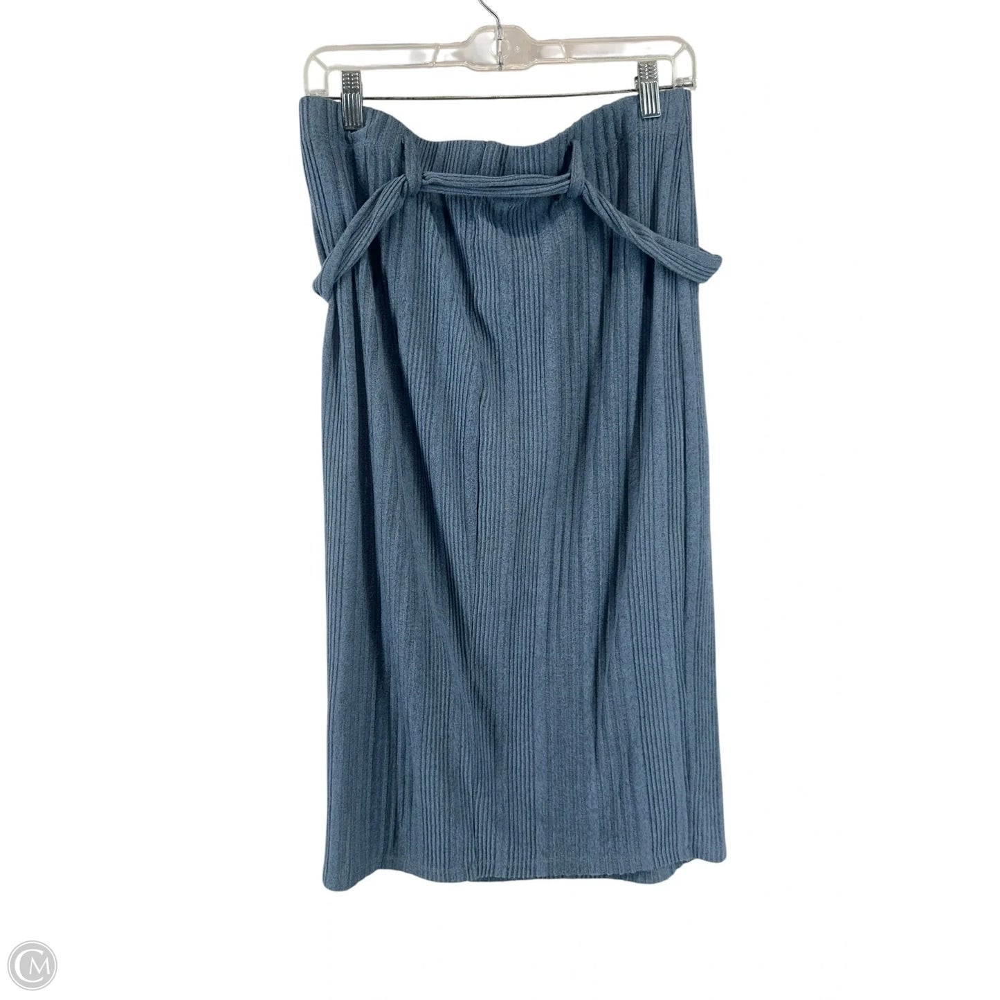 Skirt Midi By Lily Rose In Blue, Size: Xl
