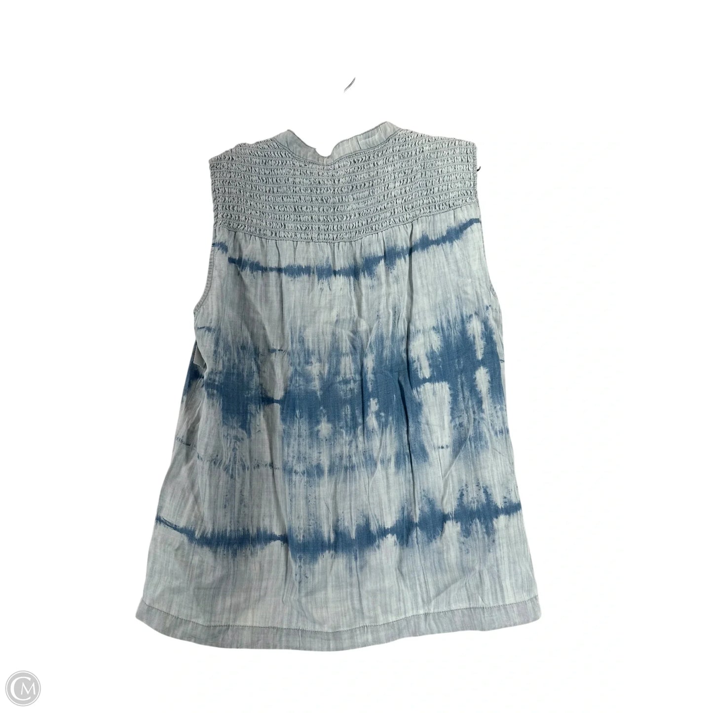 Top Sleeveless By Cloth & Stone In Blue, Size: M