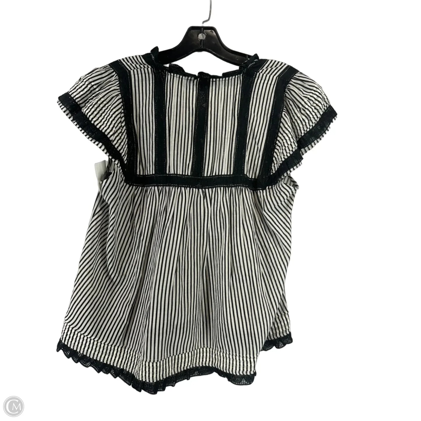 Top Sleeveless By Clothes Mentor In Striped Pattern, Size: M