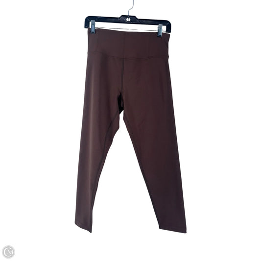 Athletic Leggings By Offline In Brown, Size: L