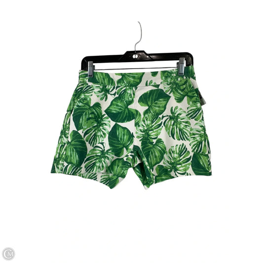 Shorts By Clothes Mentor In Green & White, Size: S