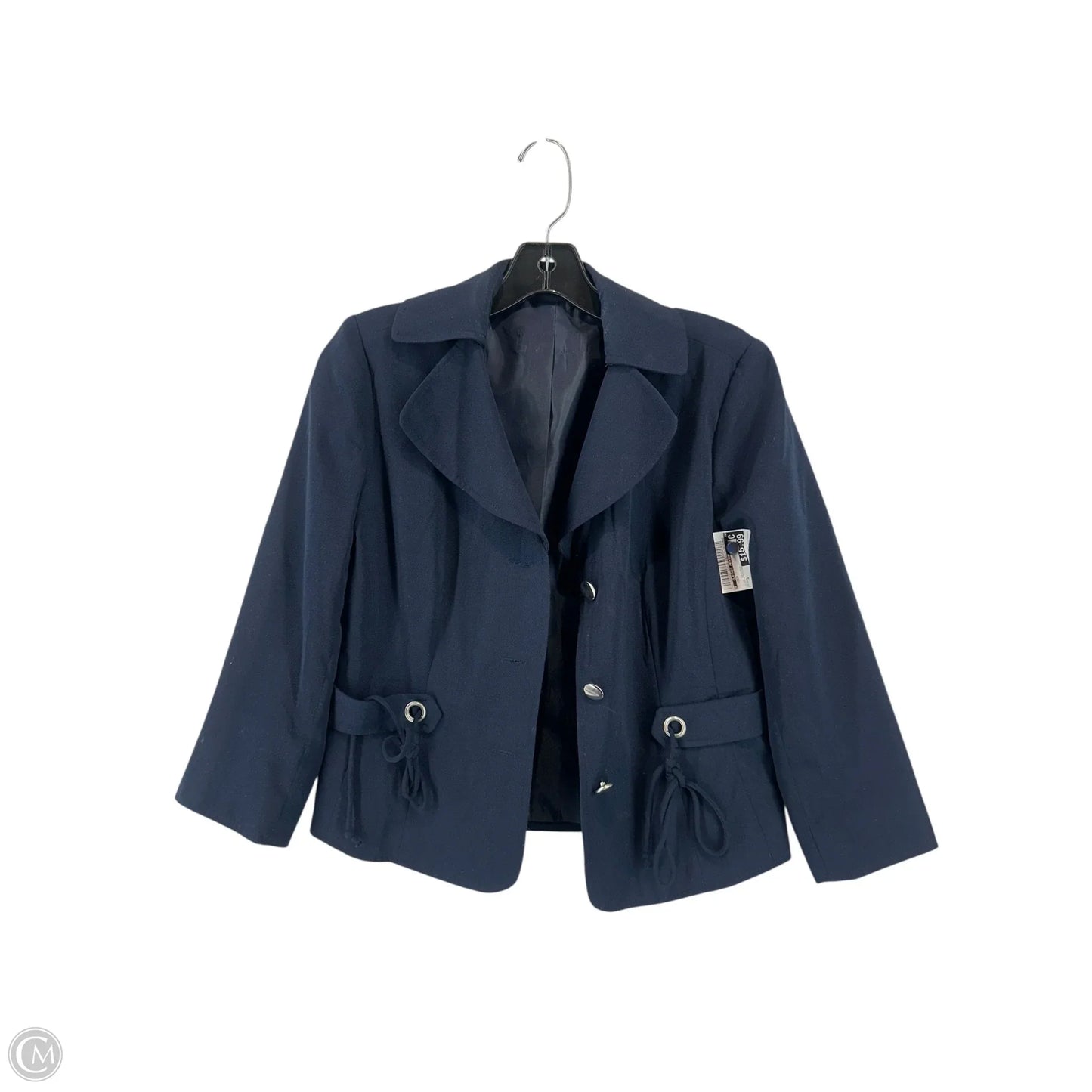 Blazer By Clothes Mentor In Navy, Size: S