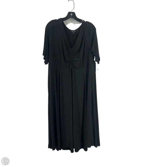 Dress Casual Maxi By Torrid In Black, Size: 4