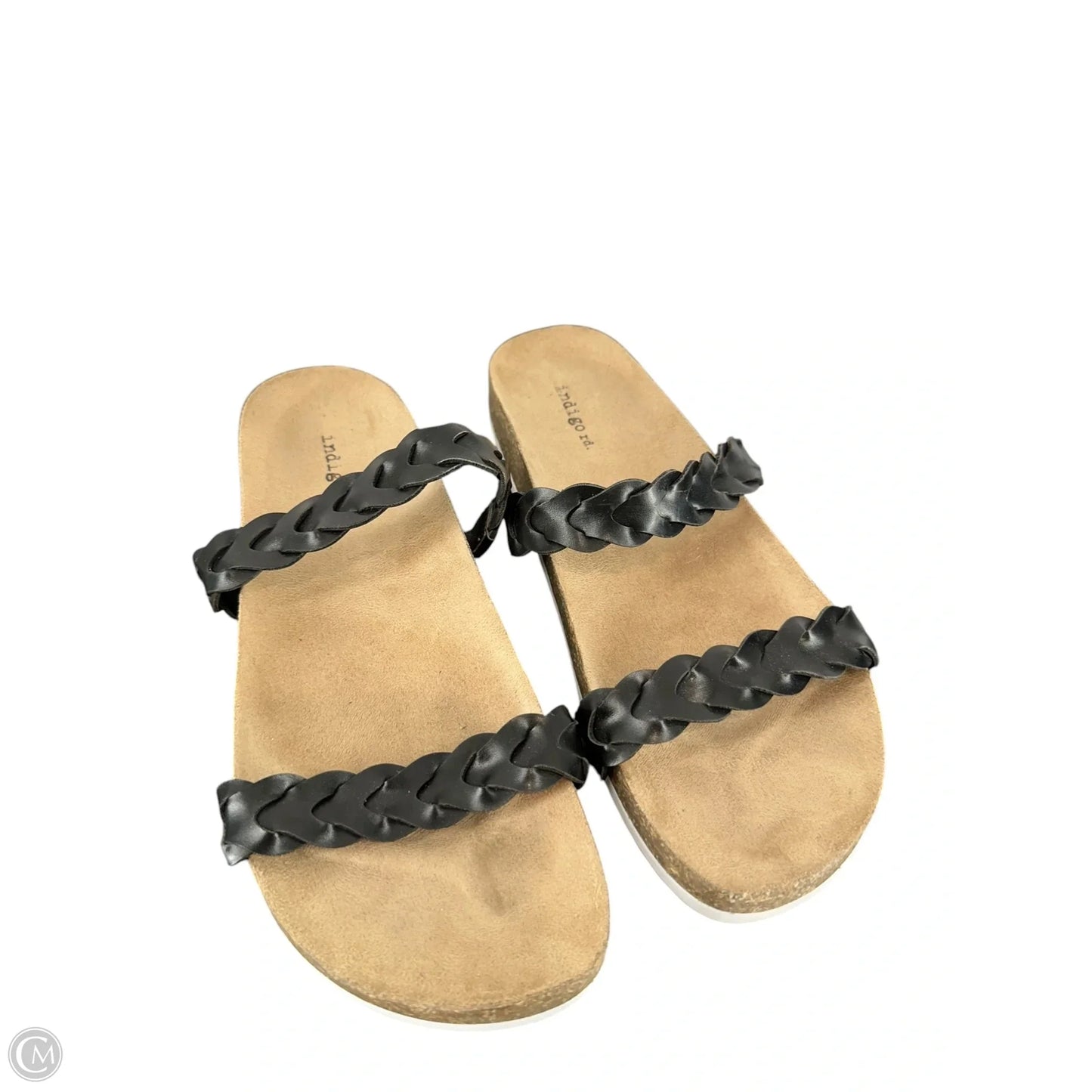 Sandals Flats By Indigo In Brown, Size: 8.5