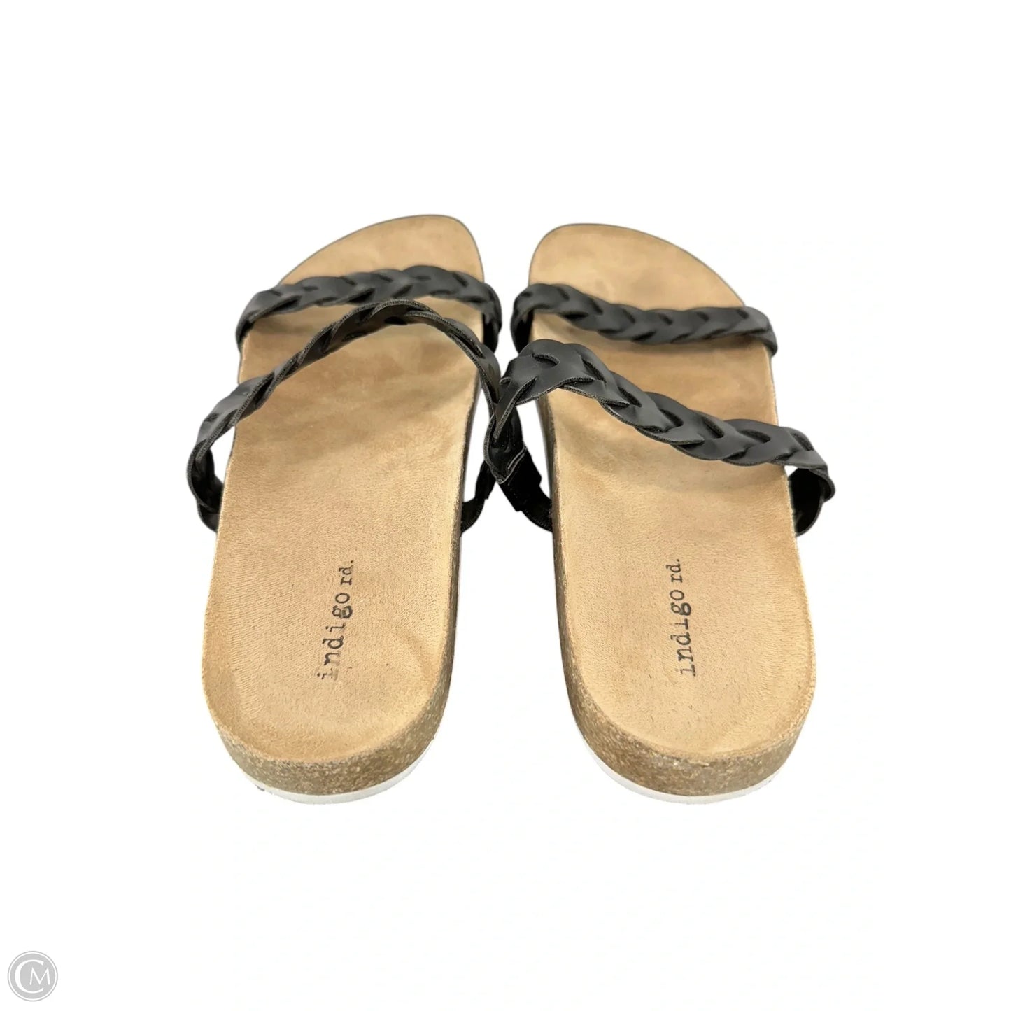 Sandals Flats By Indigo In Brown, Size: 8.5