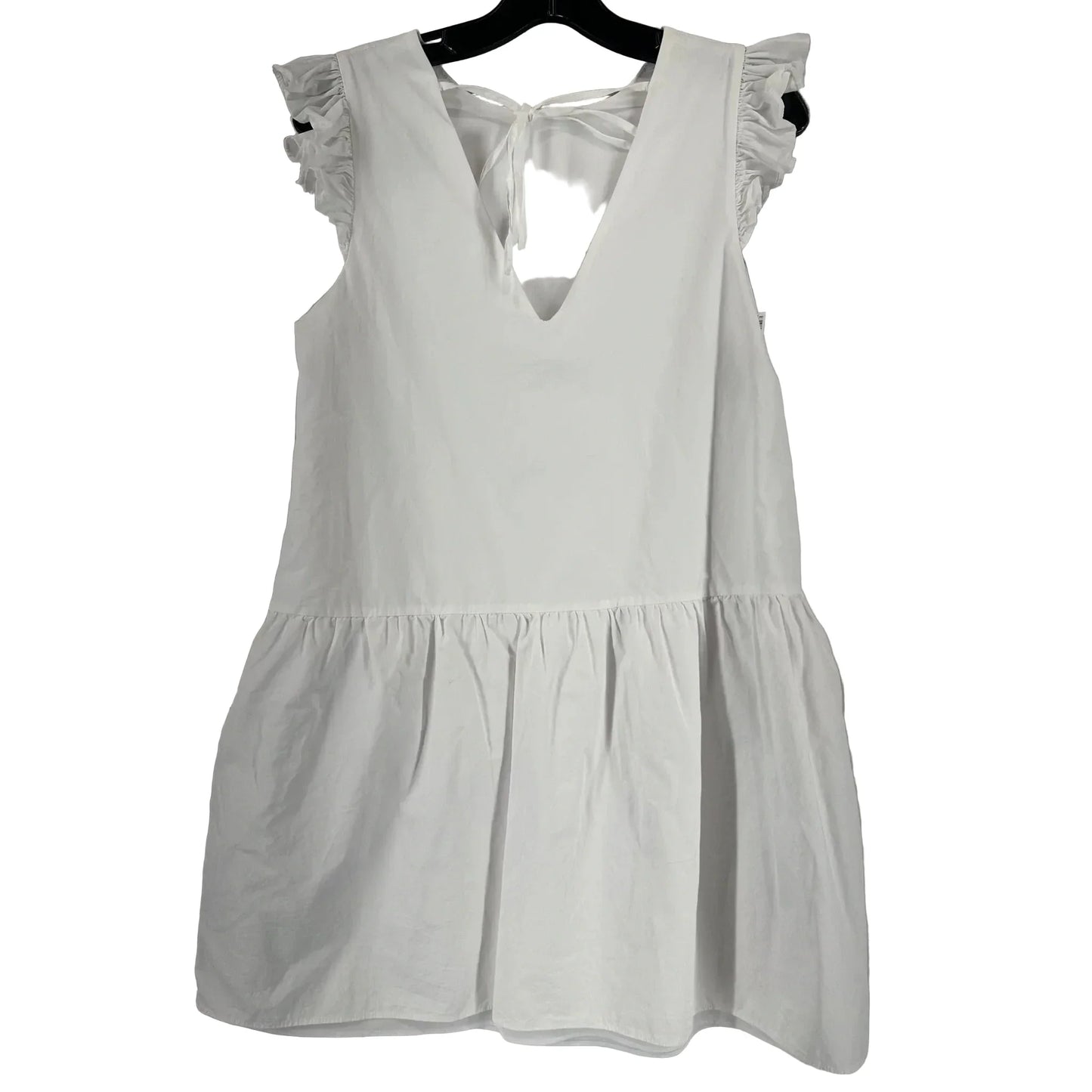 Dress Casual Midi By Maeve In White, Size: S