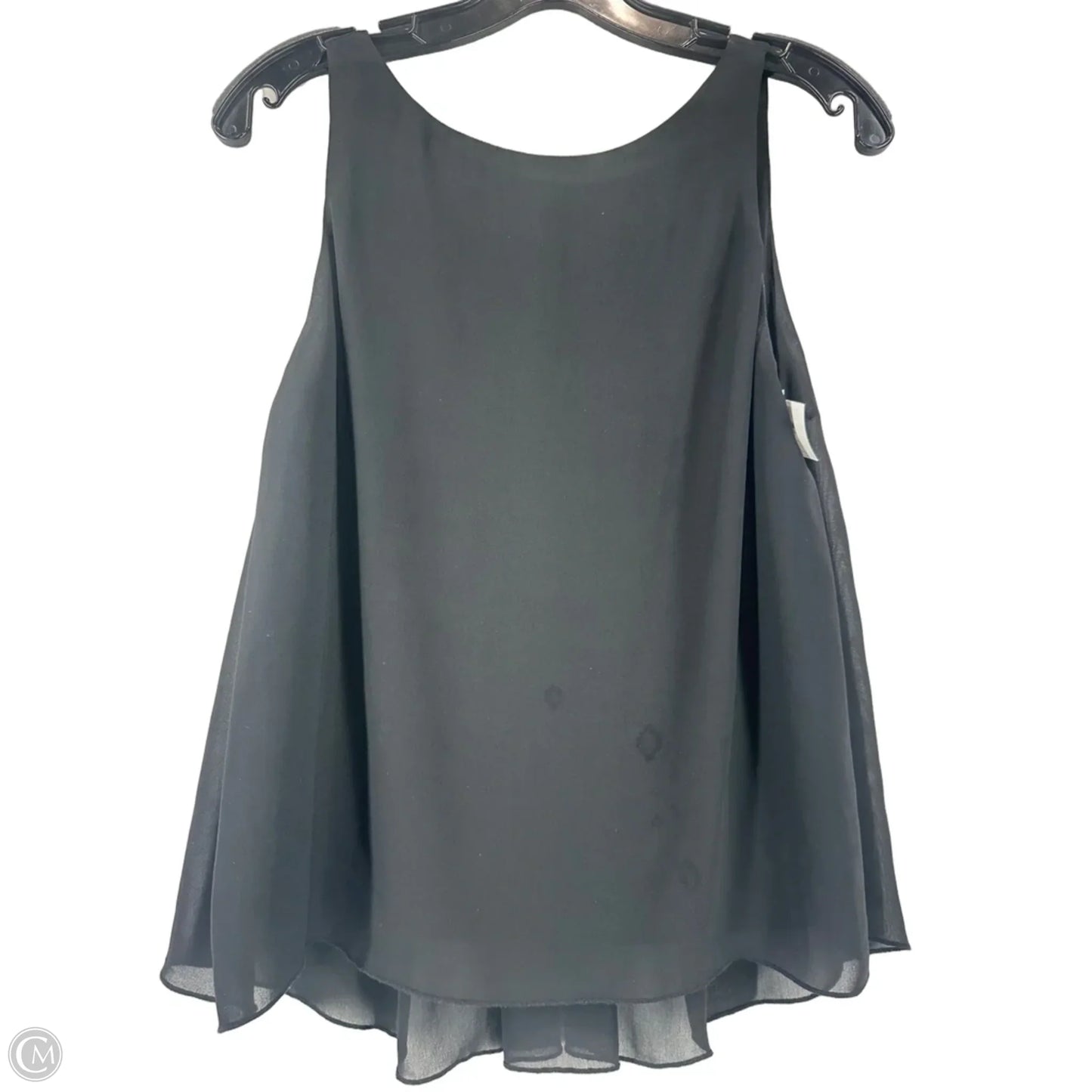 Top Sleeveless Designer By Alice + Olivia In Black, Size: M