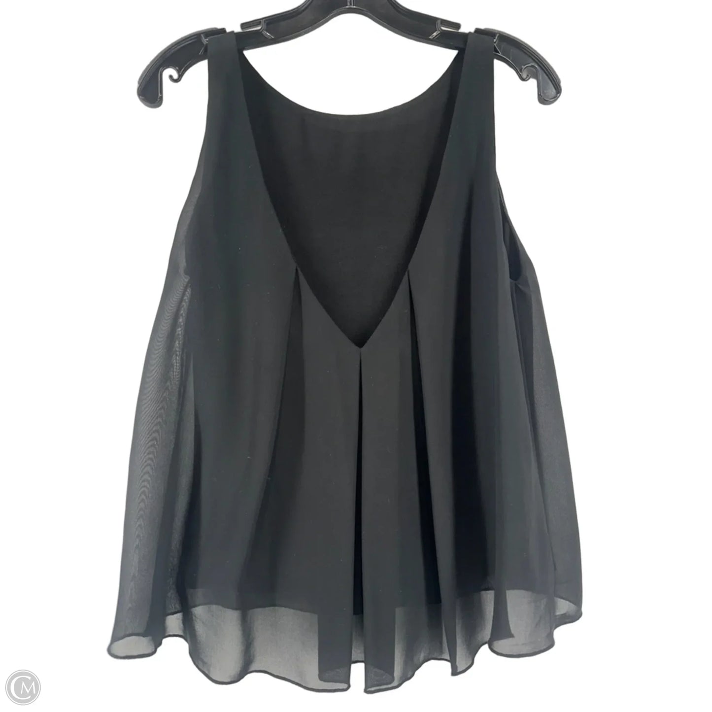 Top Sleeveless Designer By Alice + Olivia In Black, Size: M
