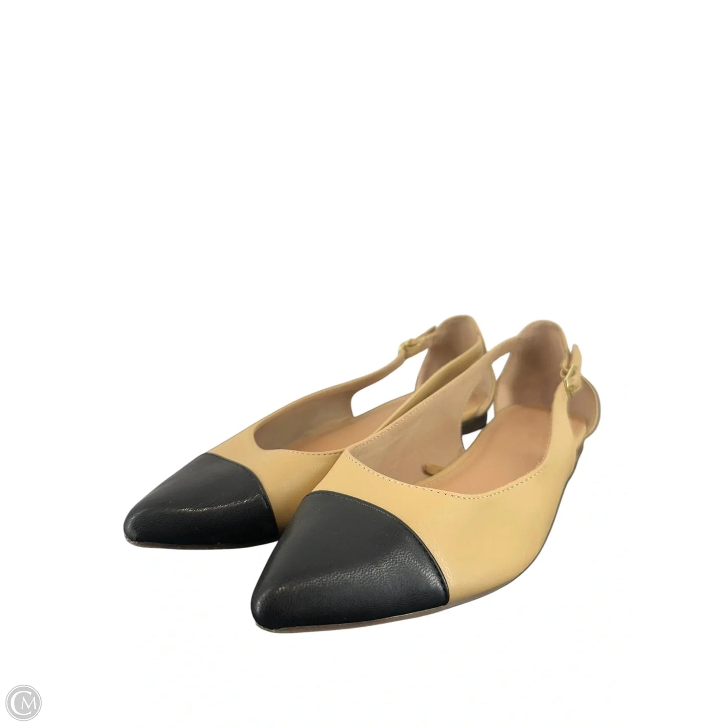 Shoes Flats By Old Navy In Black & Cream, Size: 10