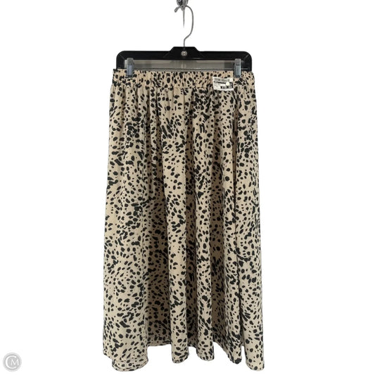 Skirt Maxi By Shein In Animal Print, Size: Xl