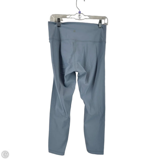 Athletic Leggings By Lululemon In Blue, Size: 10