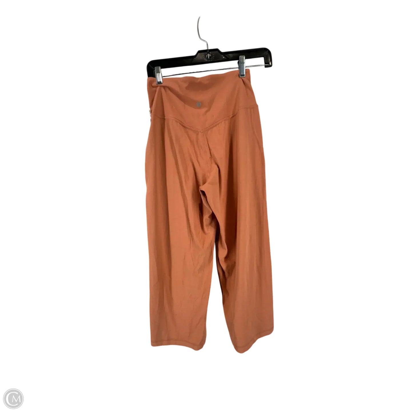 Athletic Leggings By Lululemon In Orange, Size: M