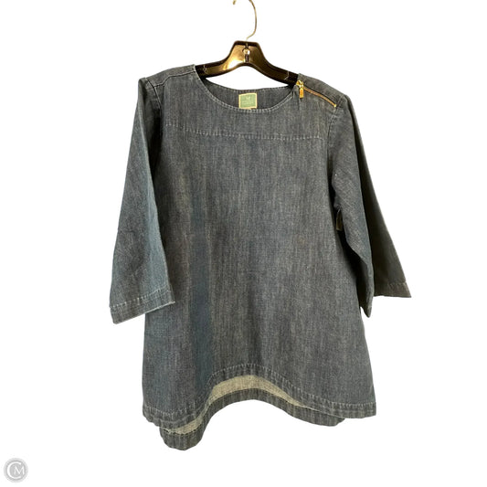Top Long Sleeve Basic By Old Navy In Cream, Size: L