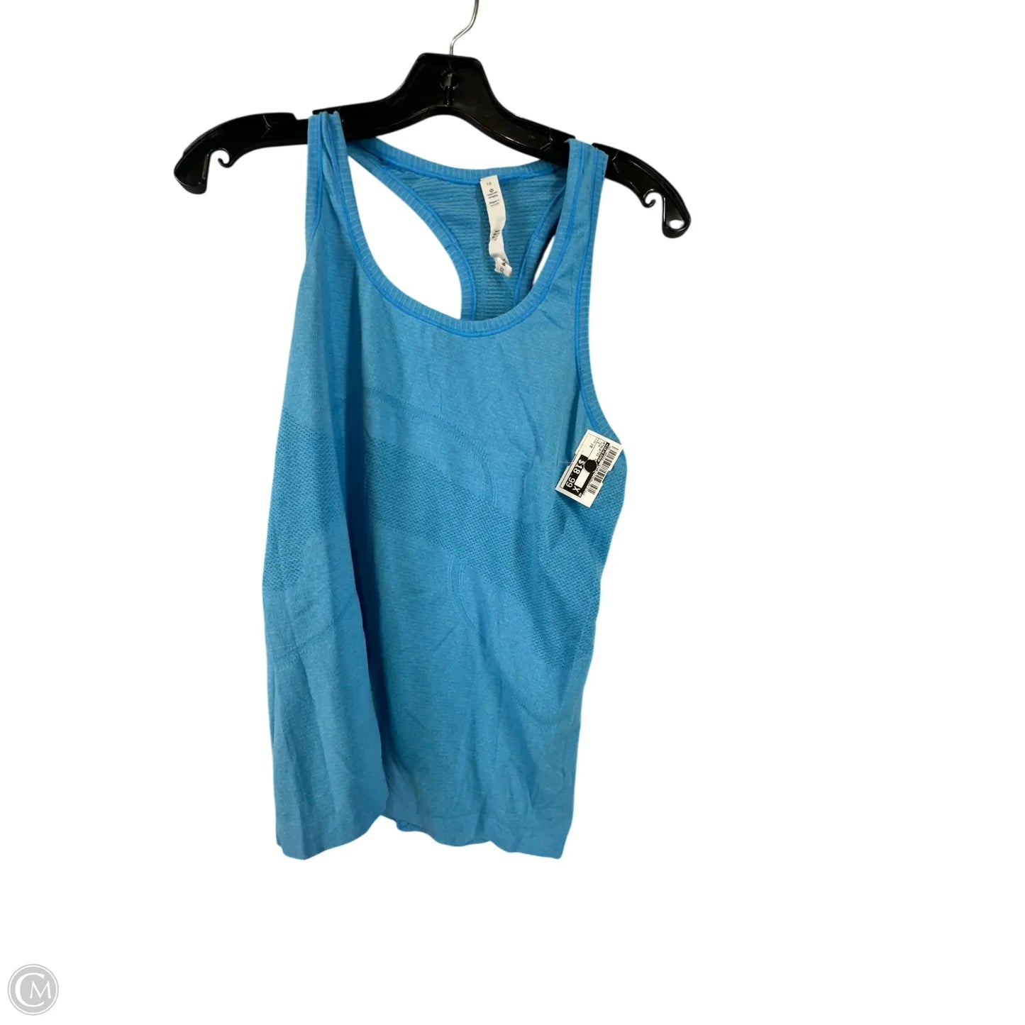 Athletic Tank Top By Lululemon In Teal, Size: 10