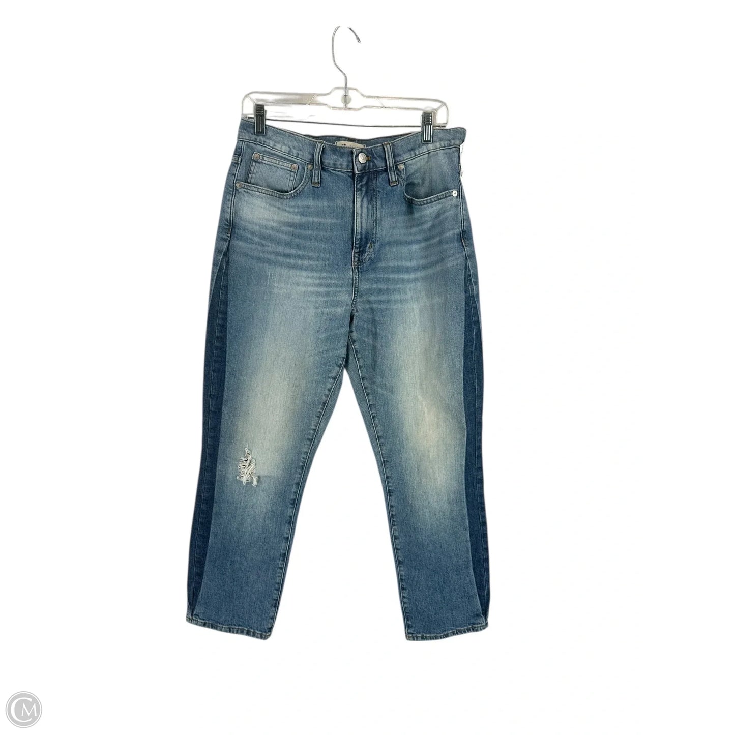 Jeans Straight By Madewell In Navy, Size: 2l