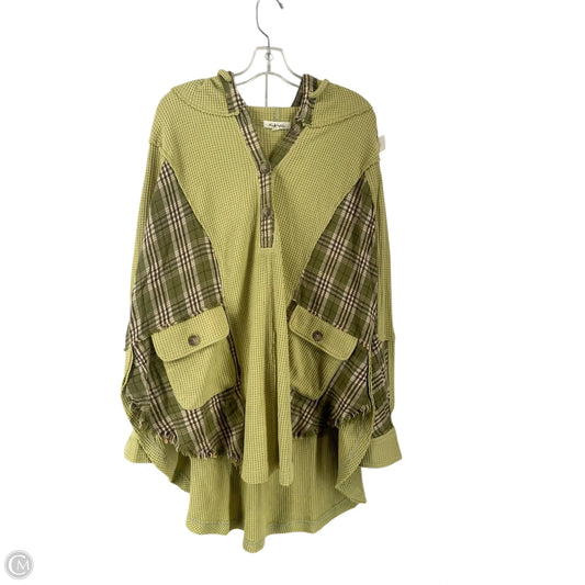 Top Long Sleeve By Oli & Hali In Green, Size: M