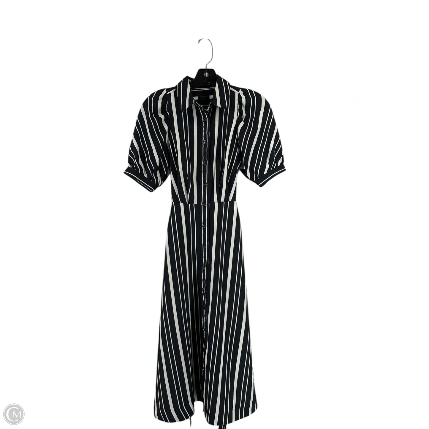 Dress Casual Maxi By Ann Taylor In Navy, Size: 2