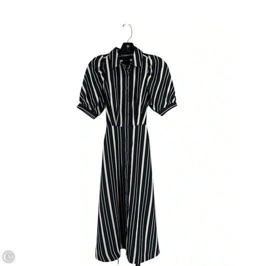 Dress Casual Maxi By Ann Taylor In Navy, Size: 2