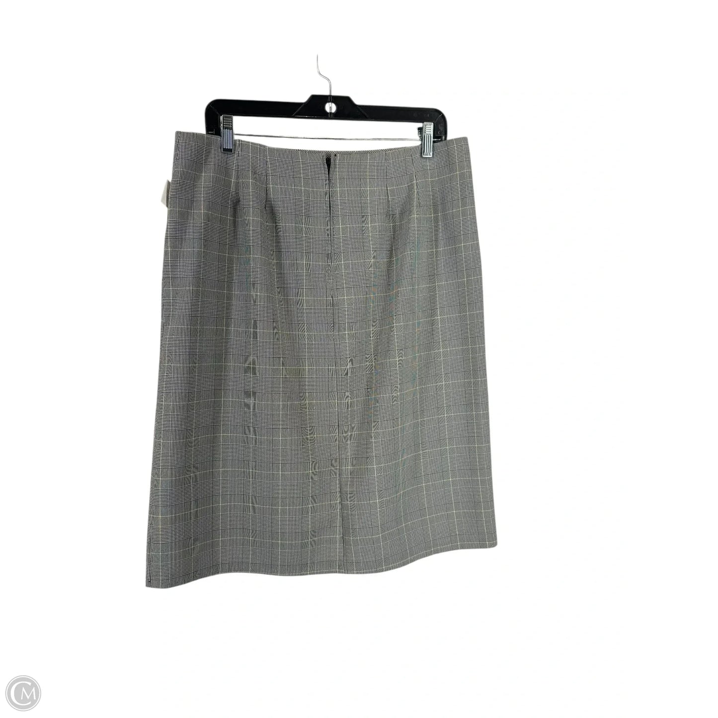 Dress Suit 2pc By Clothes Mentor In Plaid Pattern, Size: 12